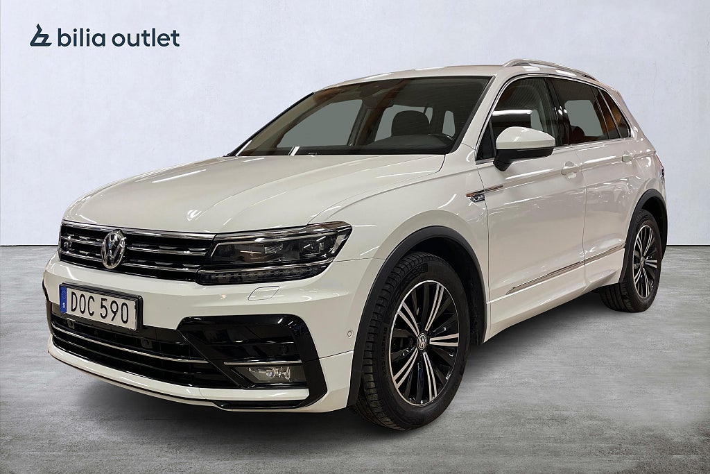 Volkswagen Tiguan 2.0 TDI 4Motion R-line 1-ägare  / Drag  / Cockpit
