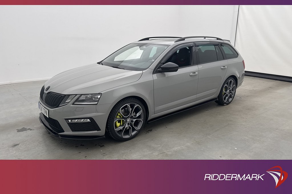 Skoda Octavia Combi RS TSI 245hk Premium Värm Pano Cockpit