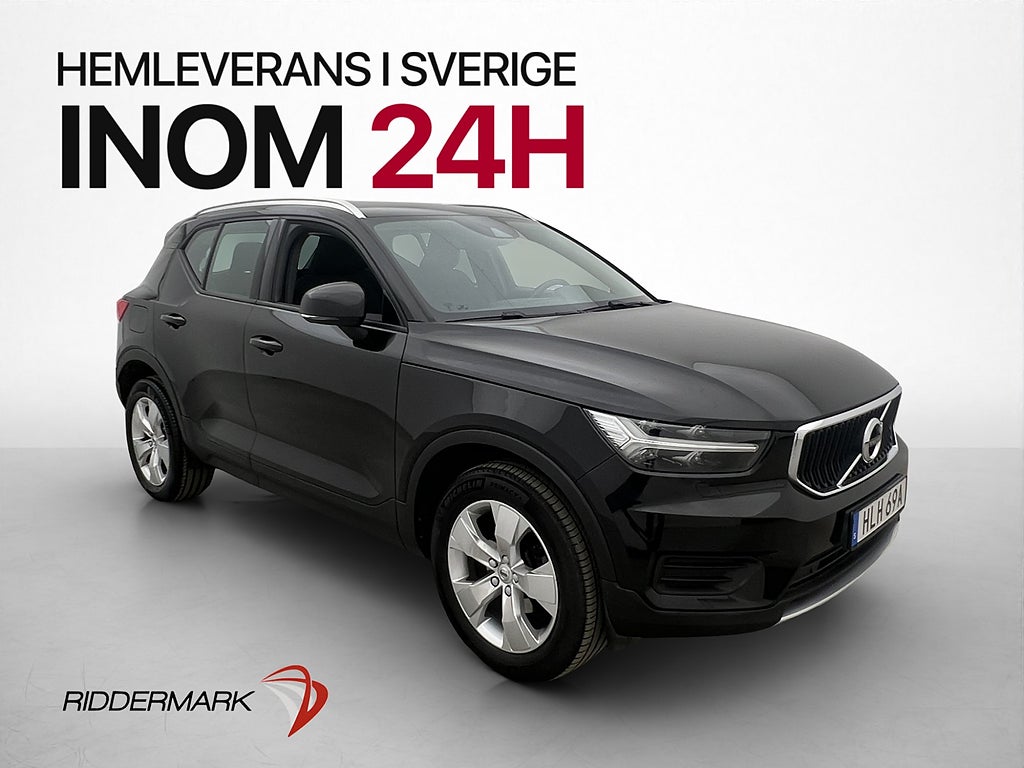 Volvo XC40 T2 129hk Momentum VOC Värm Kamera Navi Rattvärme