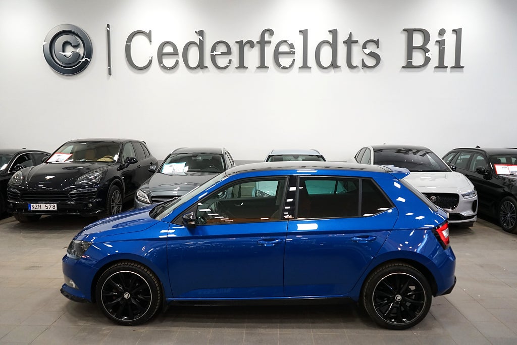 Skoda Fabia 1.2T Monte Carlo Panorama Fullservad M-värm SoV-hjul