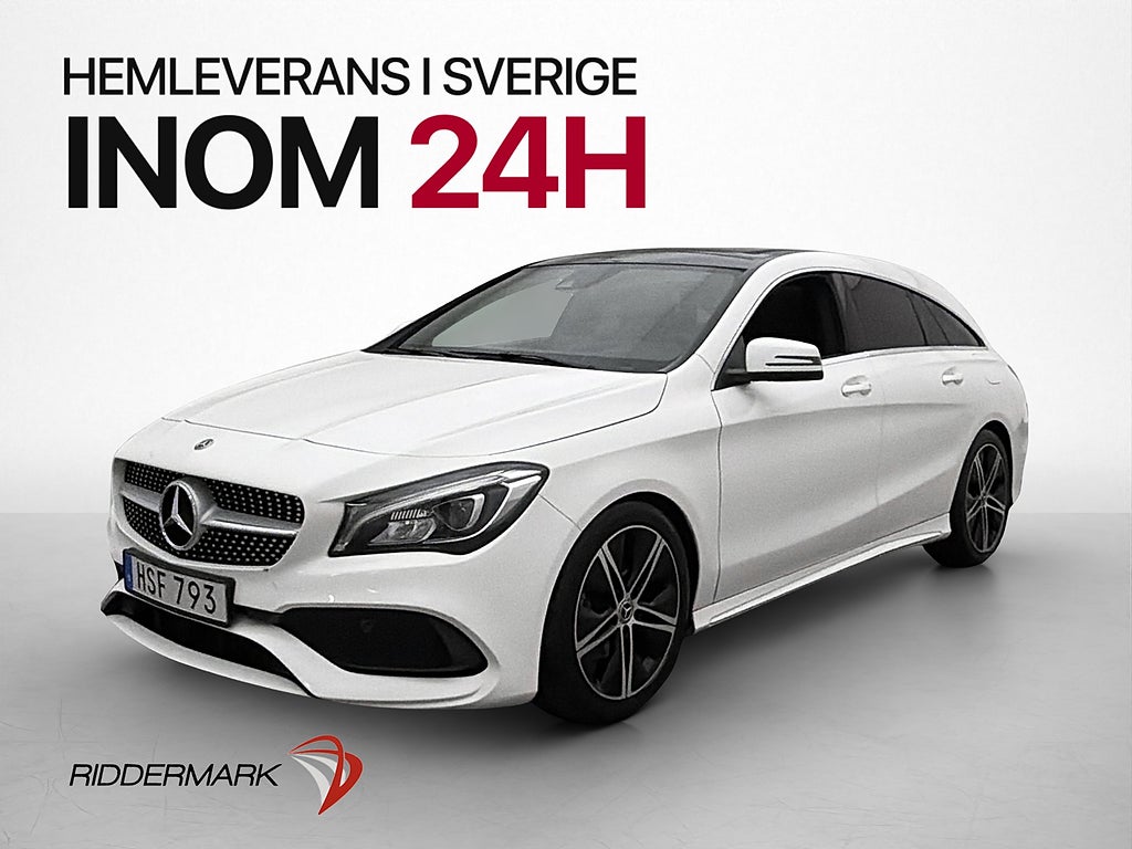 Mercedes-Benz CLA 180 SB 122hk AMG Panorama Dragkrok Kamera