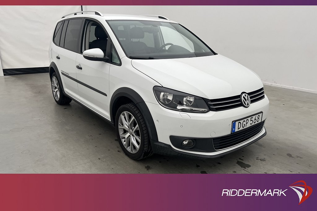 Volkswagen CrossTouran 1.4 TSI 150hk 7-sits Värmare Kamera