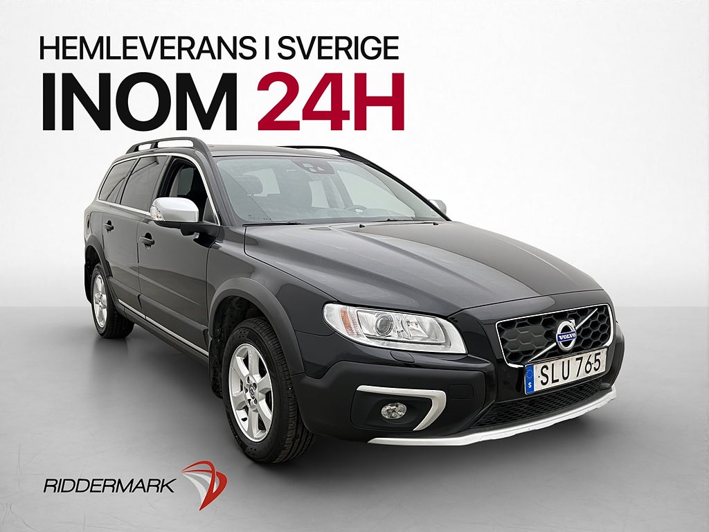 Volvo XC70 D4 AWD Summum VOC Värmare Dragkrok Skinn Rattvärm