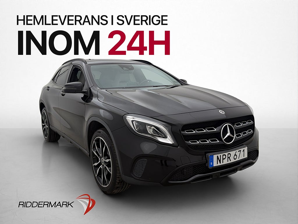 Mercedes-Benz GLA 220 d 4M 177hk Urban Line Night M/K-Värm