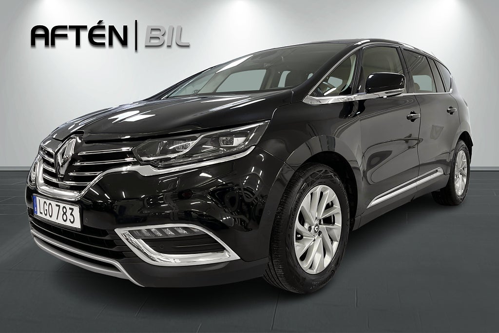 Renault Espace 1.6 7-sits, Glastak, HUD, Backkamera, 2År Garanti Ingår