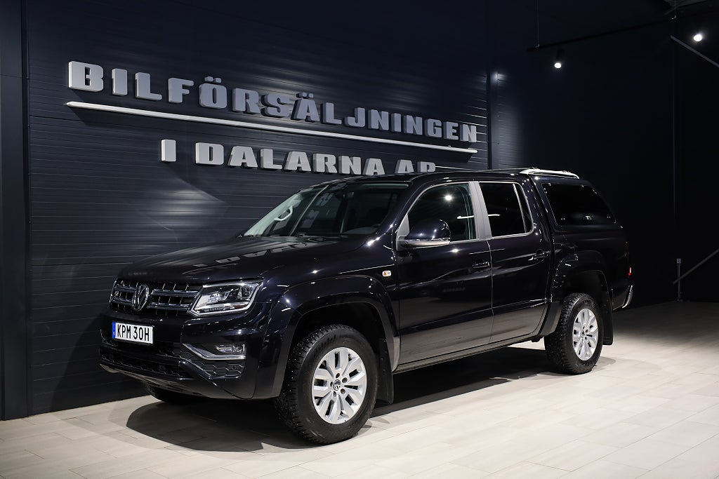 Volkswagen Amarok Highline 3.0 V6 TDI 4M 258hk MOMS Värmare/Kåpa/SoV-hjul