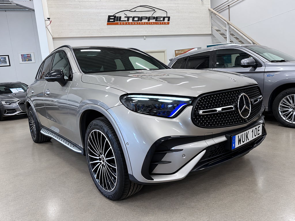 Mercedes-Benz GLC 400 e 4MATIC 9G-Tr AMG Line 381hk Leasebar / Panorama