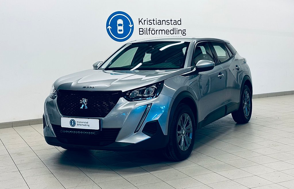 Peugeot 2008 1.2 PureTech Aut Active ,LED, Carplay, V-hjul