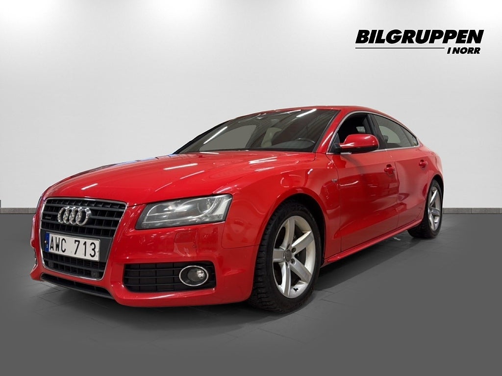 Audi A5 Sportback 2.0TDI quattro (V-hjul, Mok, Drag)