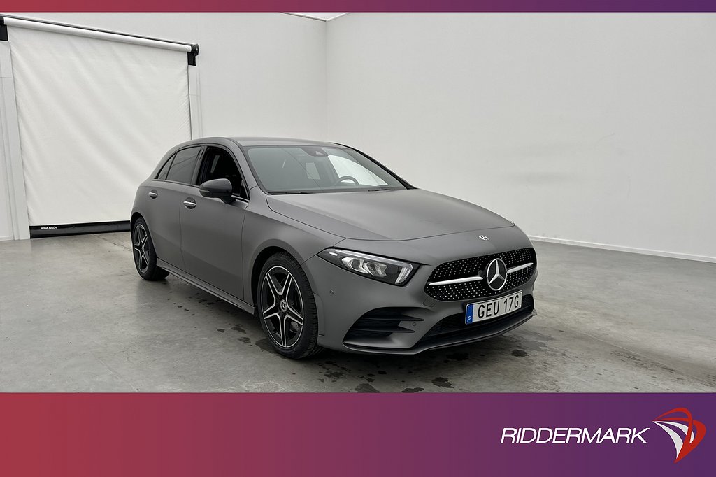 Mercedes-Benz A 250 AMG Widescreen Värm Kamera Navi Ambient