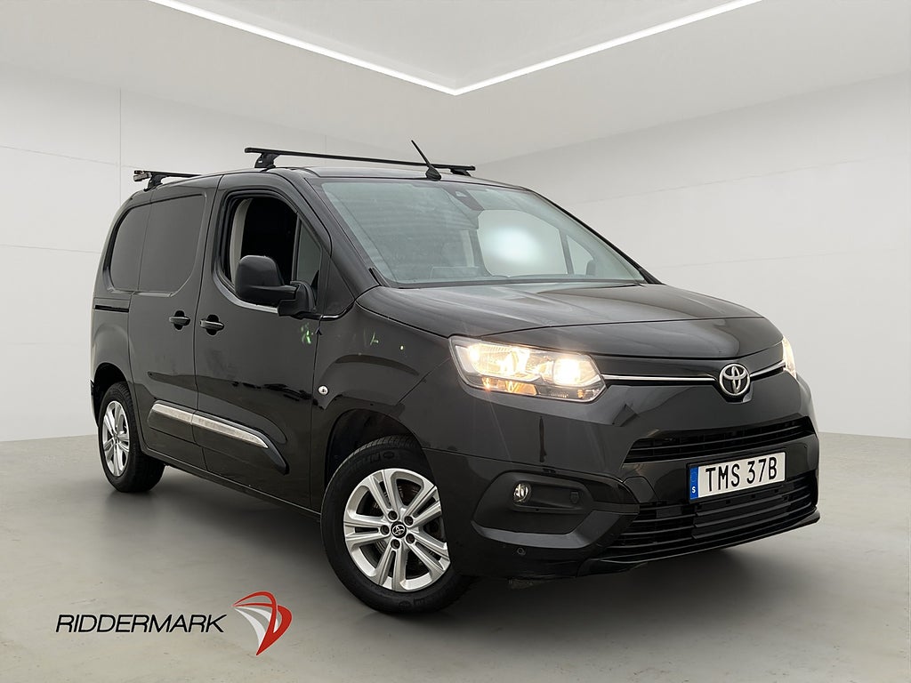 Toyota proace-city 1.5D Värmare Drag B-Kamera CARPLAY Moms