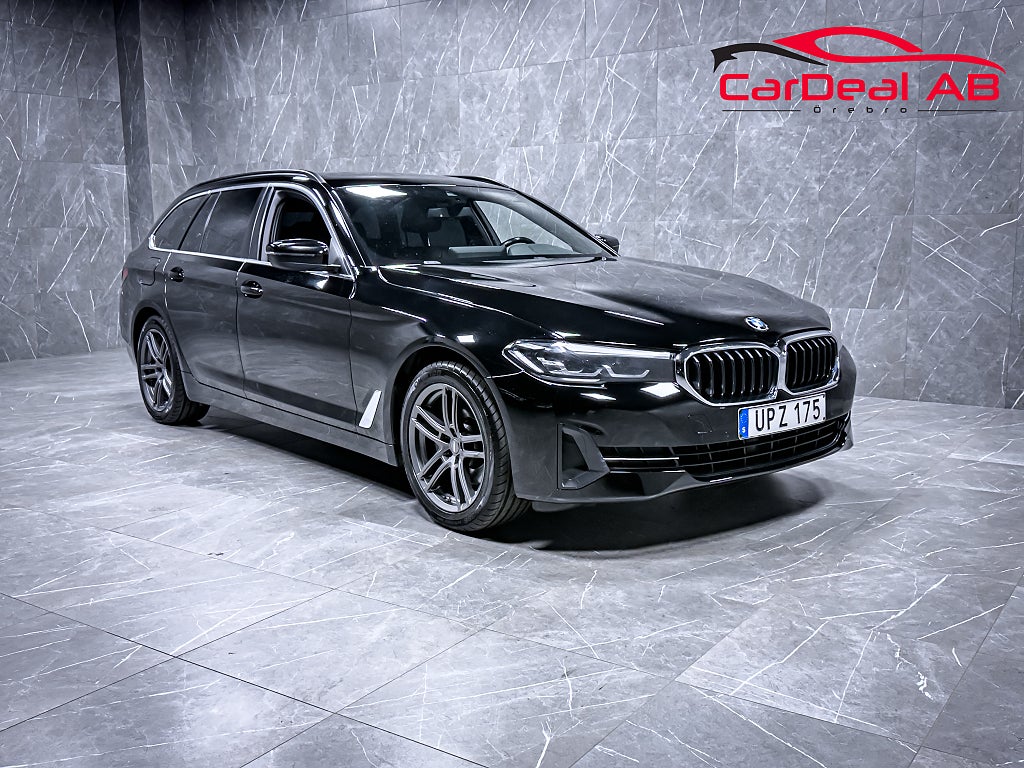 BMW 520d Touring Steptronic G31 LCI Läder Kamera Display Key