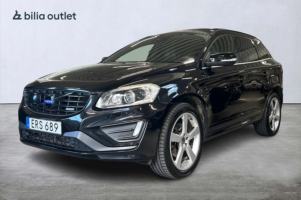 Volvo XC60 T6 R-Design 306hk Panorama Navi Drag H/K B-kamera BLIS