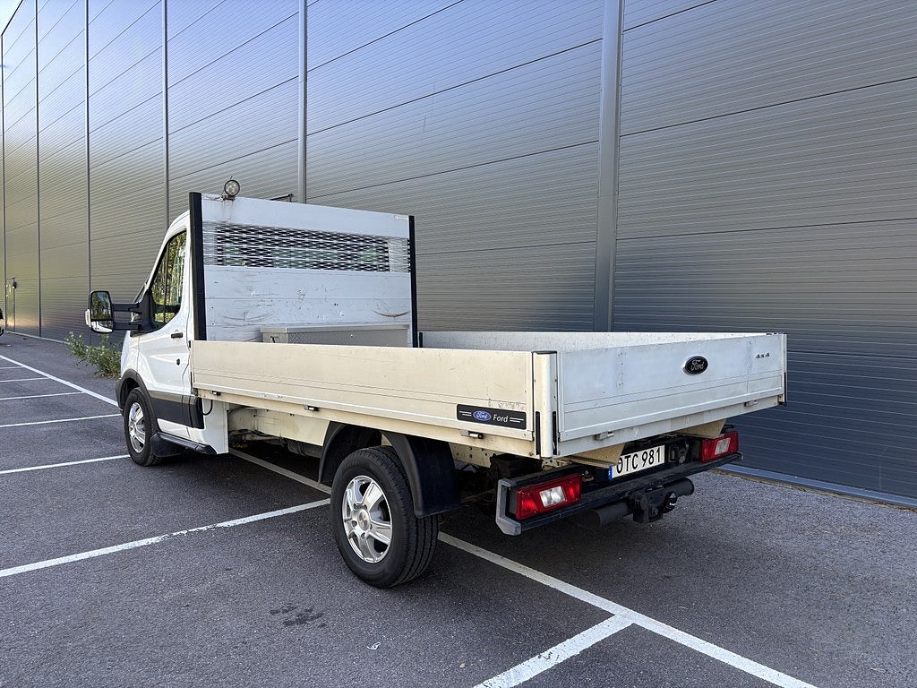 Ford transit 350 Chassi Cab 2.2 TDCi AWD Flakbil Drag Värm