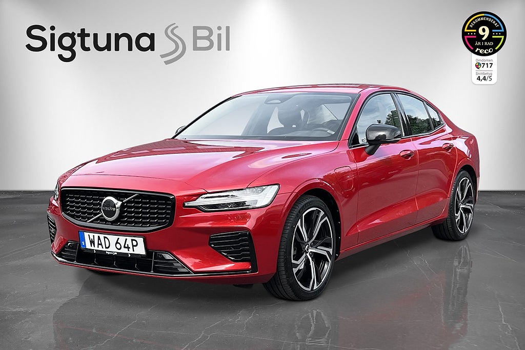 Volvo S60 Recharge T8 II AWD Plus Dark / Drag / Kamera / Läder