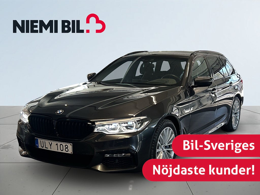 BMW 530 d xDrive Touring M Sport Värmare/H&K/Drag/SoV/360/HuD
