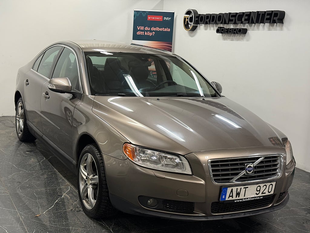 Volvo S80 2.5T Geartronic Kinetic Automat | Dragkrok | Skinn