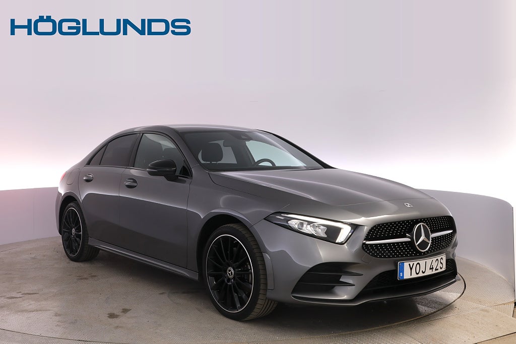 Mercedes-Benz A 250 e Sedan AMG LINE Värmare MOMS
