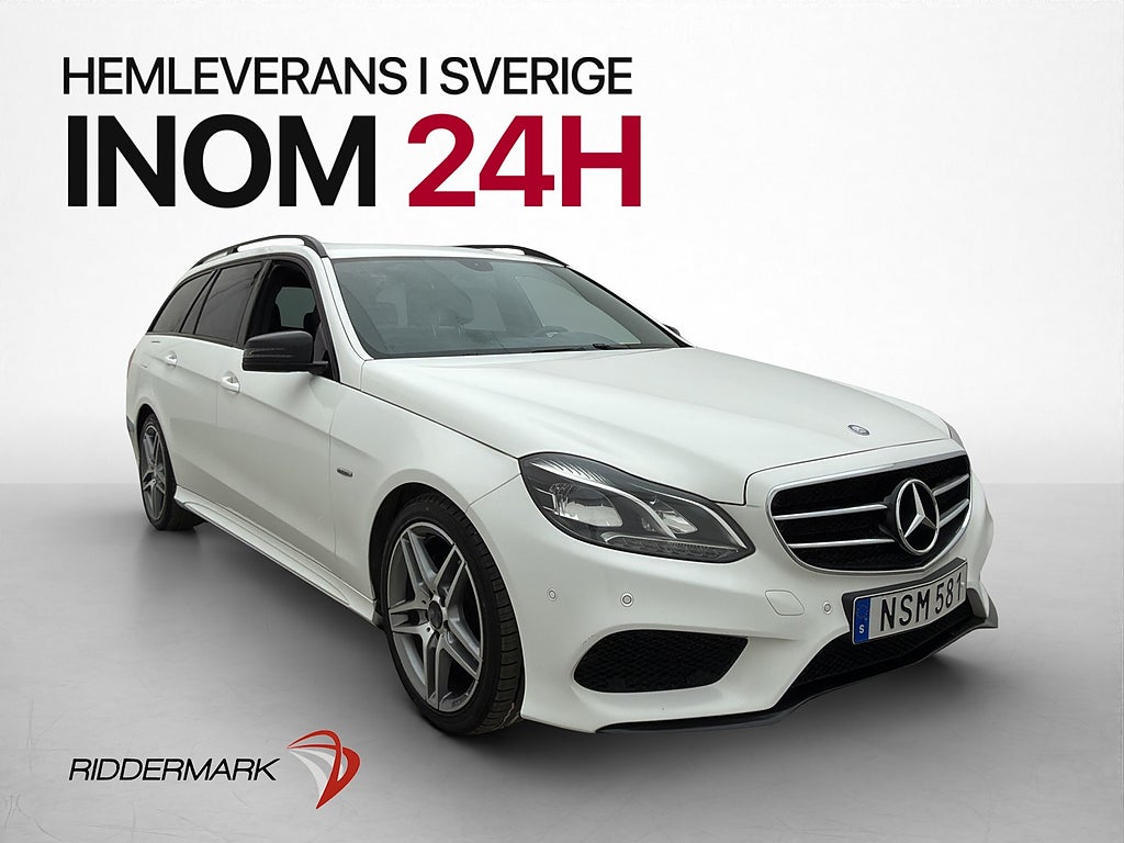 Mercedes-Benz E 220 T 170hk AMG Sport Dragkrok D-Värmare
