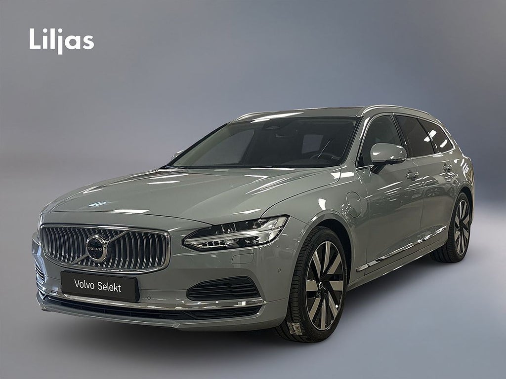 Volvo V90 Recharge T6 AWD Ultimate Bright//Dragkrok//Glas...