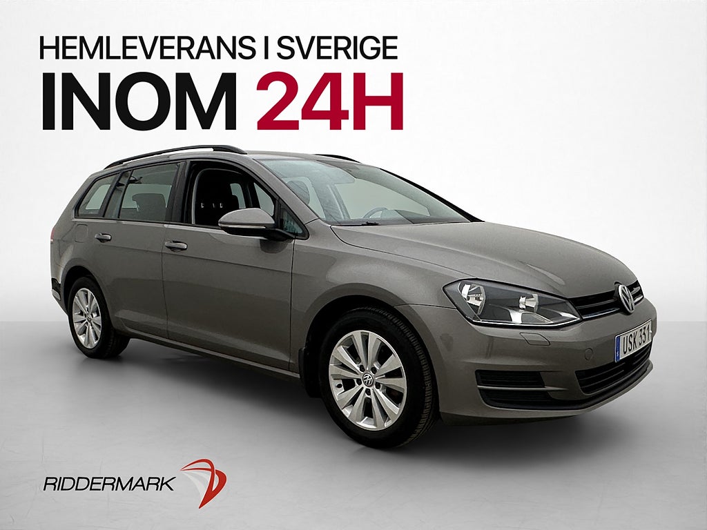 Volkswagen Golf Sportscombi TSI 110hk Värmare Kamera Drag