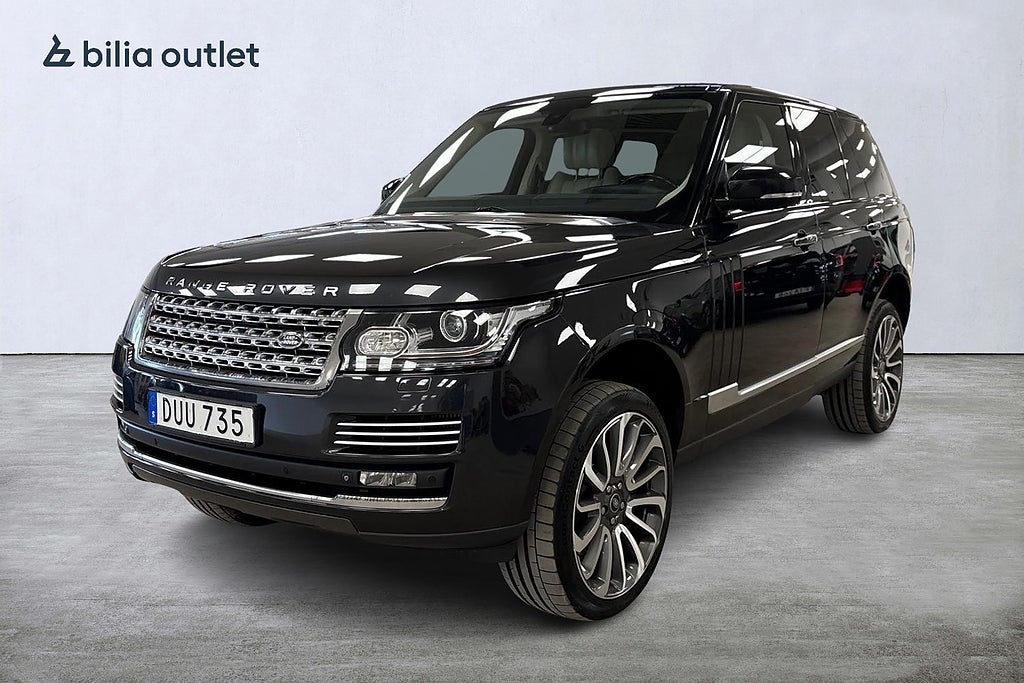 Land Rover Range Rover 4.4 SDV8 4WD Panorama Dragkrok Navigation Värmare 