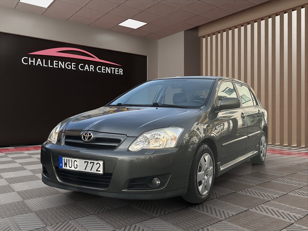 Toyota Corolla 1.6 VVT-i Euro 4 Full servicehistorik
