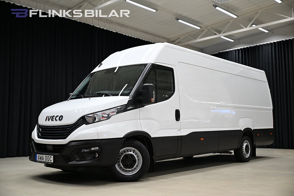 Iveco Daily 136HK XXL-Skåp|Automat|Webasto|3.5ton-dragvikt|Leasbar