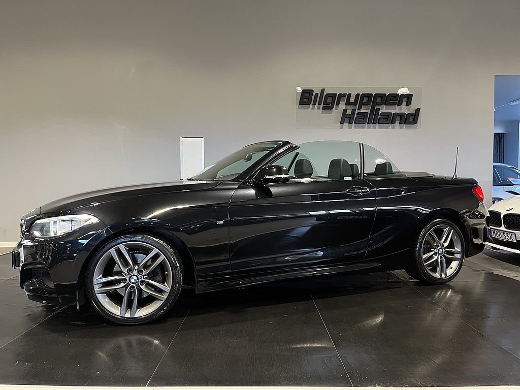 BMW 220 i Cab M Sport Skinn Navi H/K Keyless B-Kam Pdc 18"