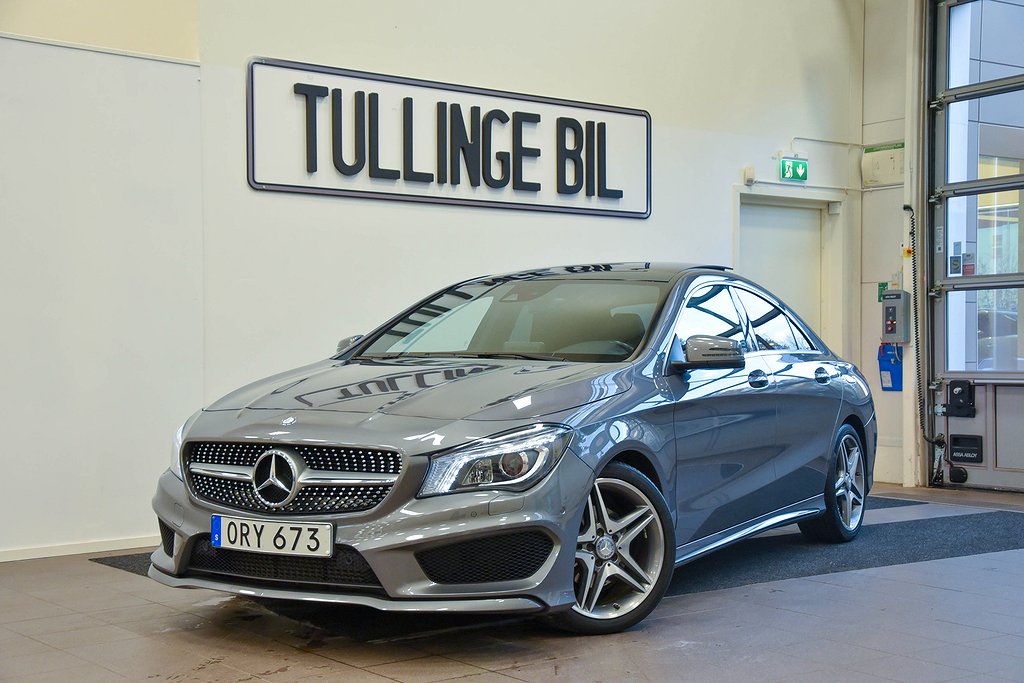 Mercedes-Benz CLA 200 d Coupé 4MATIC AMG Sport Panorama Backkamera Lågmil