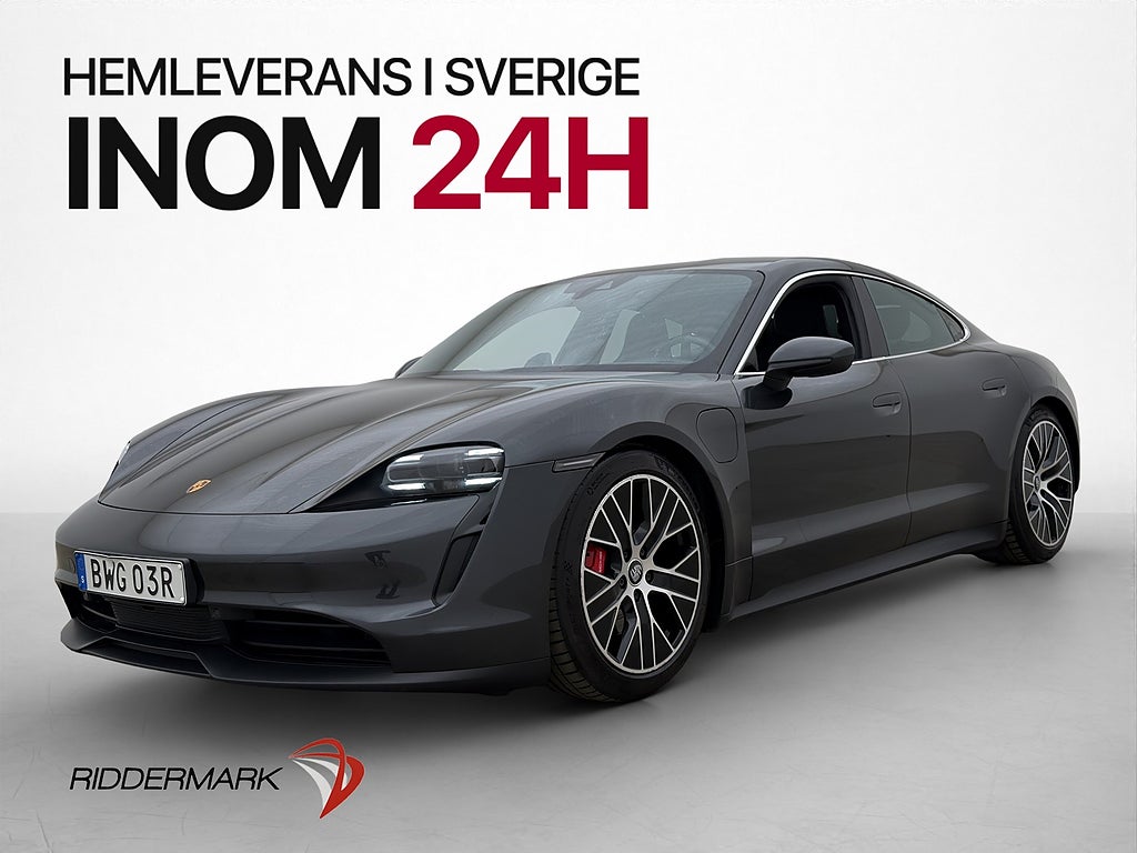 Porsche Taycan 4S AWD Sport Chrono BOSE Passengerdisplay