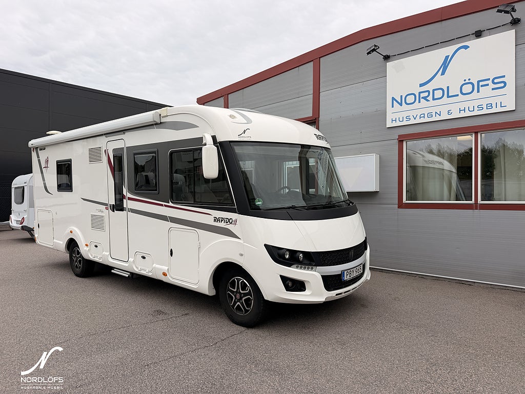 Rapido 8065DF / Alde / Hydr.stödben / Solcell / Litium
