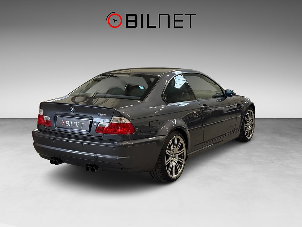 BMW M3 Coupé E46 SMG Sv-Såld H/K PDC / Orginalskick