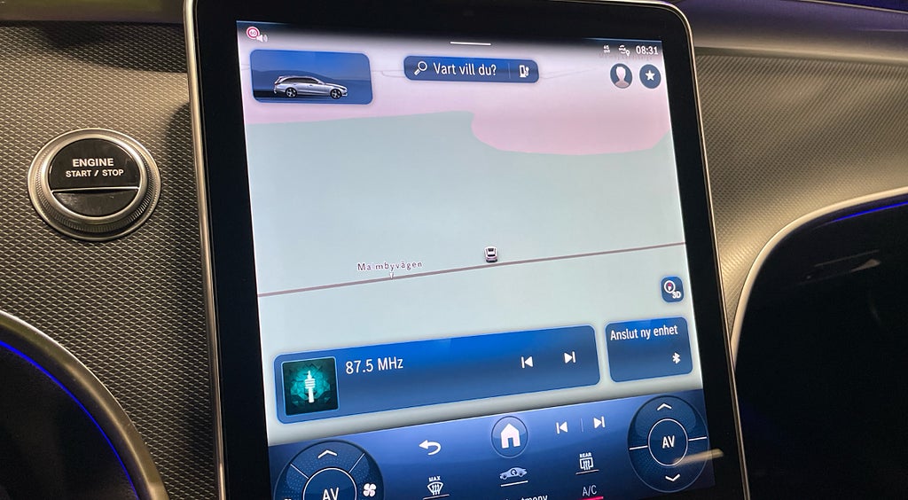 Mercedes-Benz C 300 e Avantgarde Kombi Advanced Plus Värmare Drag - bild 6