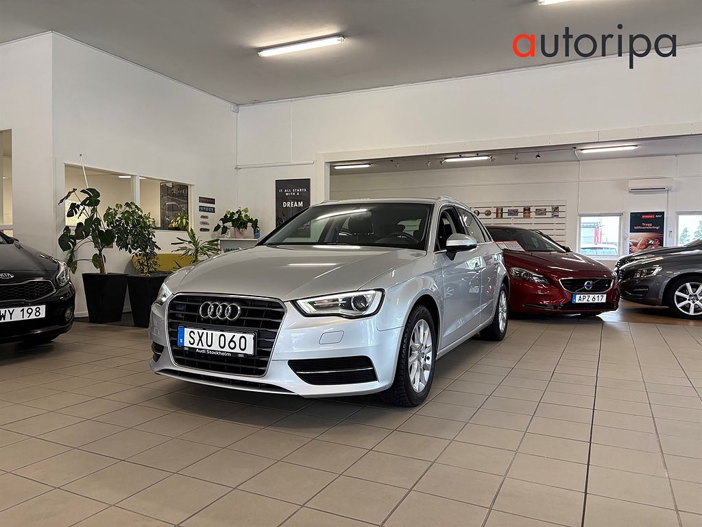 Audi A3 Sportback 1.2 TFSI Manuell, 105hk Attraction