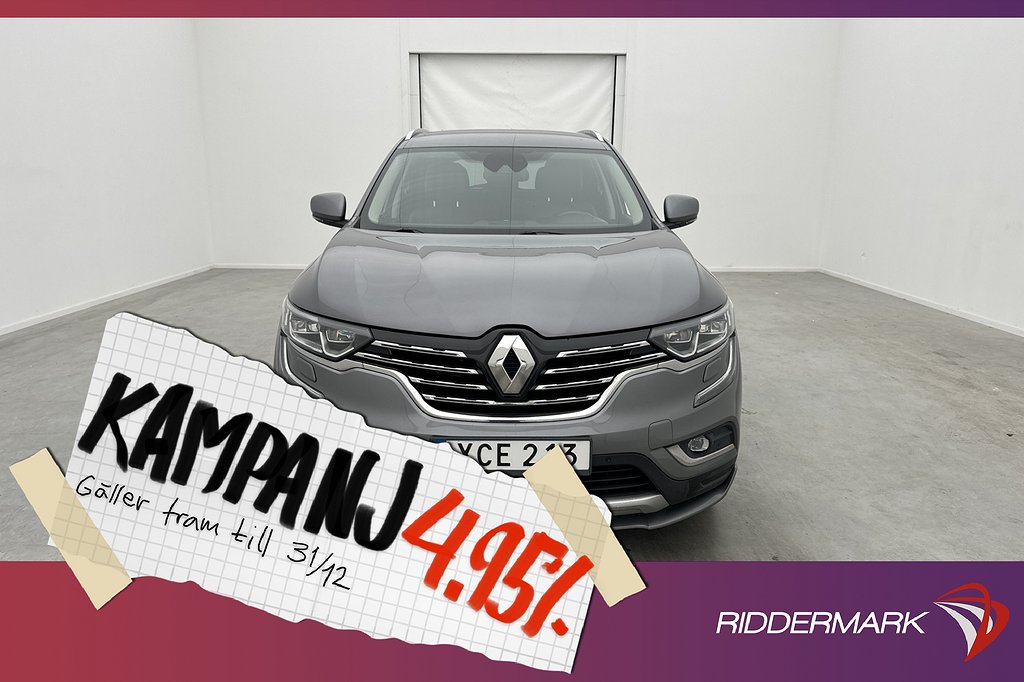 Renault Koleos 4WD 177hk Intens BOSE Kamera Ski 4,95% Ränta