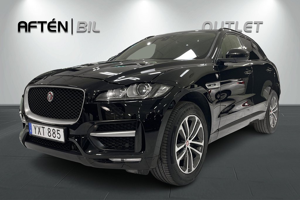 Jaguar F-Pace 20d AWD R-sport, Pano, GPS, Rails, Meridian