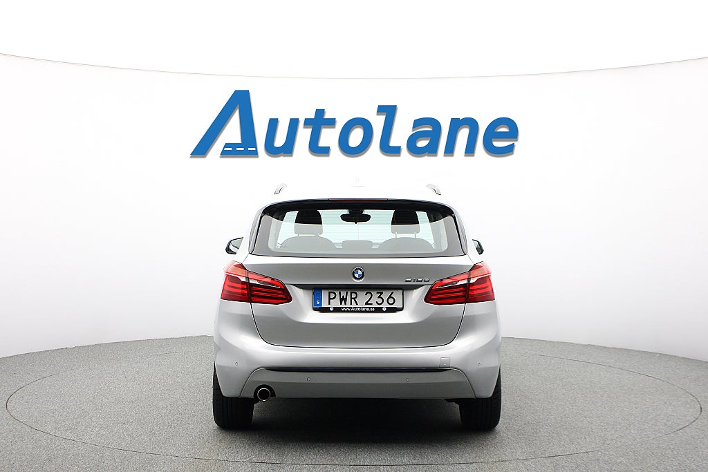 BMW 218d Active Tourer SportLine, GPS, Automat, Rattvärme 150hk