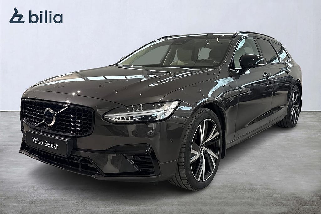 Volvo V90 Recharge T8 Ultimate Dark/Baksätesvärme/Rattvärme/ Bränslevärm..