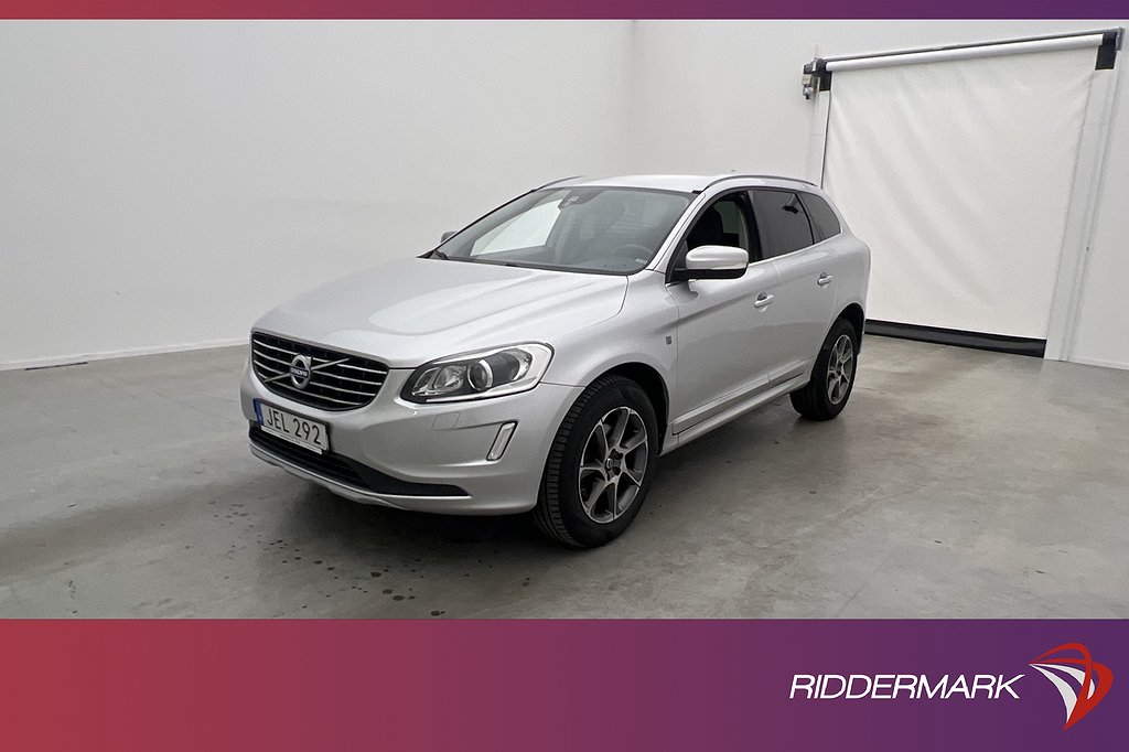 Volvo XC60 D4 AWD Ocean Race VOC Värmare Skinn Sensorer Navi