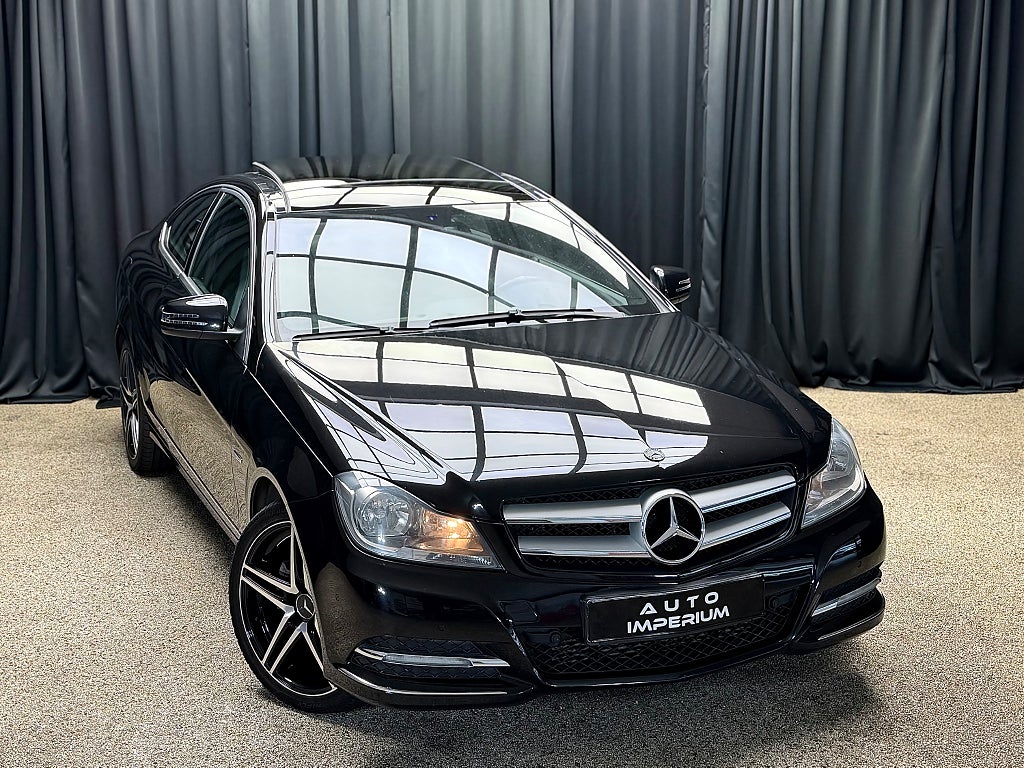 Mercedes-Benz C 250 Coupé BlueEFFICIENCY 7G-Tronic Pano Sensorer 204hk