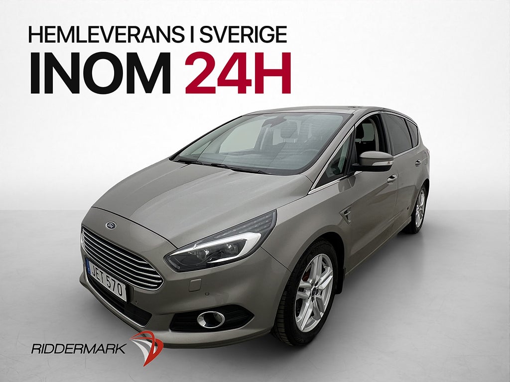 Ford S-Max 2.0 180hk Business 7-Sits Värmare Sensorer Drag
