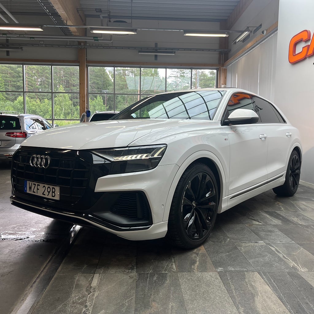Audi Q8 4,99% 50 TDI Q S Line B&O Matrix 360° Luftfjädring Pano