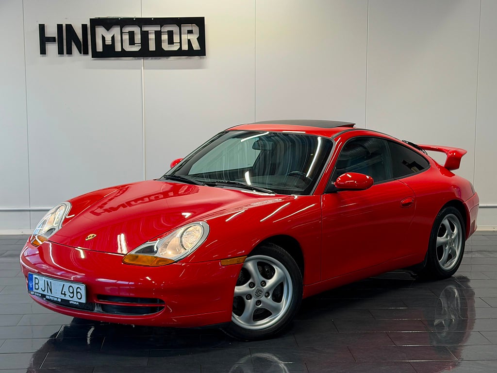 Porsche 911 Carrera Manuell 300hk |GT3-Vinge|NyServ|Skinn|Låga-Mil|