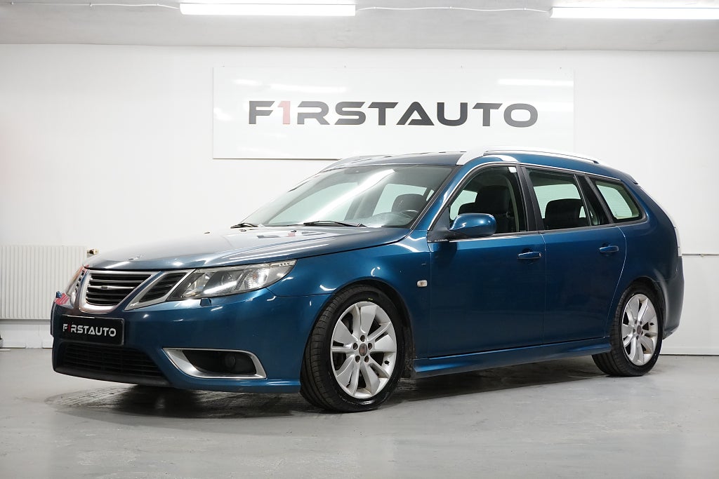 Saab 9-3 SportCombi 1.9 TTiD Aero Drag krok P sensorer Hirsch