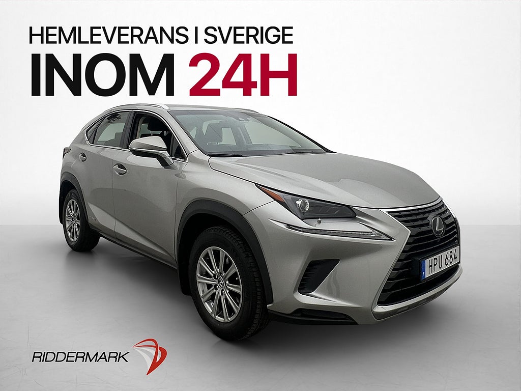 Lexus NX 300h AWD Comfort Dragkrok Kamera Adapti-fart Läder