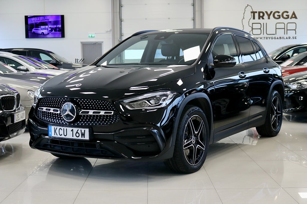 Mercedes-Benz GLA 250 e Plugin/AMG/Moms/Värm/Drag/Pano/B-kam