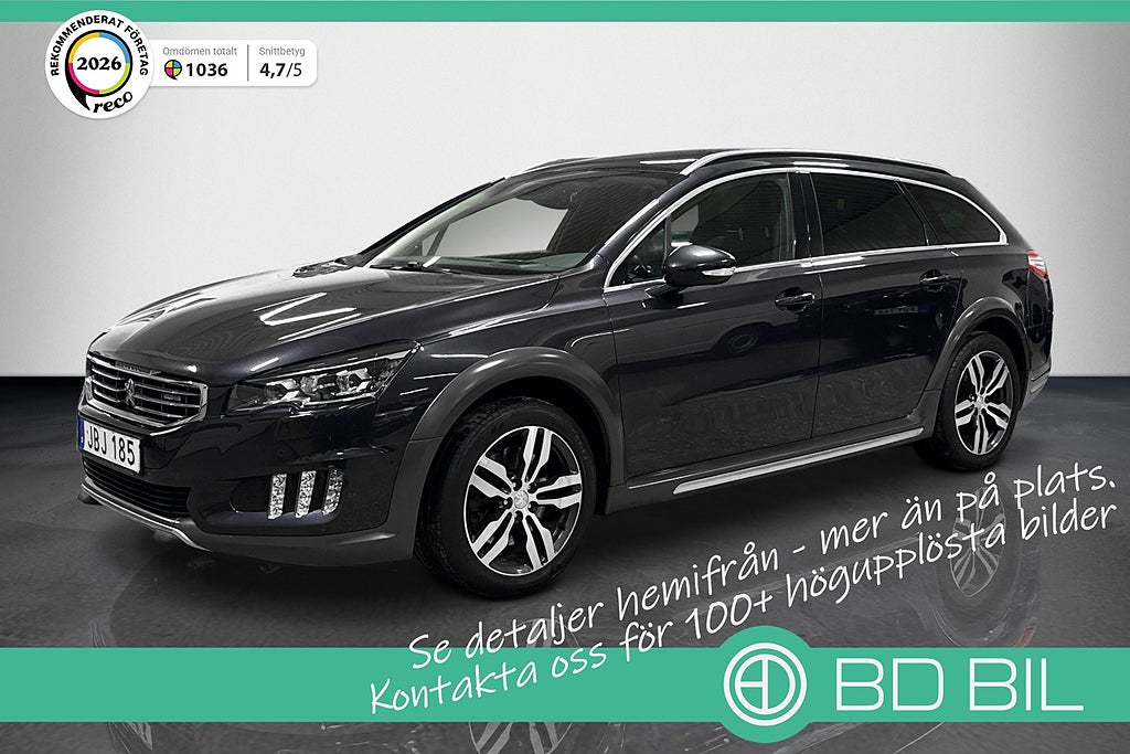 Peugeot 508 508 RXH 2.0 HDi VÄLSERVAD PANORAMA BACKKAMERA DRAG NAVI