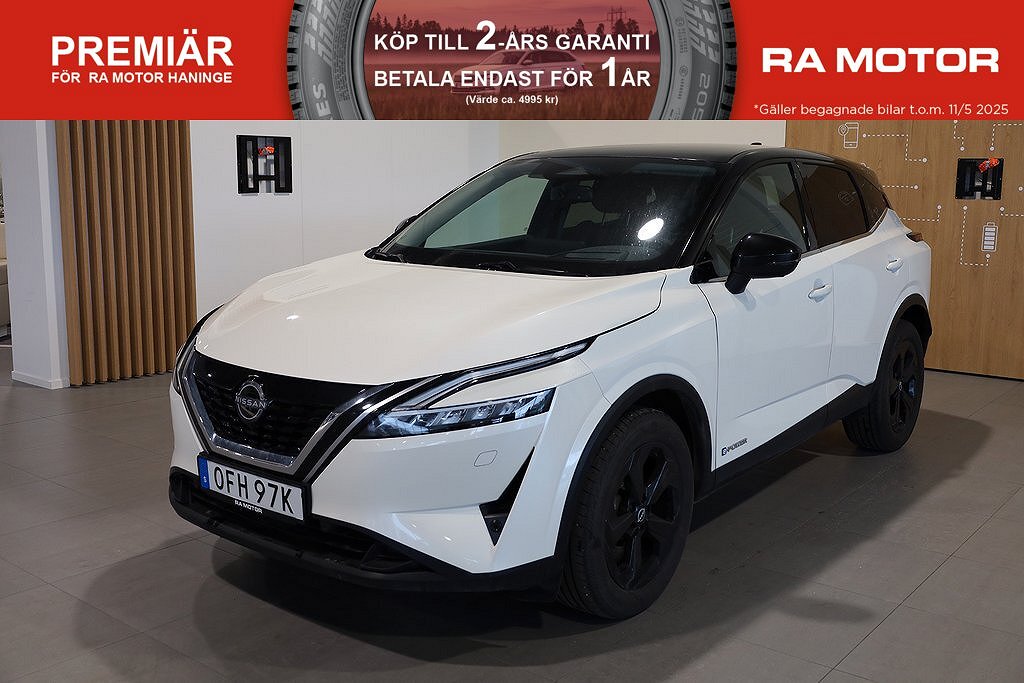 Nissan Qashqai e-POWER 190hk Black Edition 2-tone Leasbar 2024