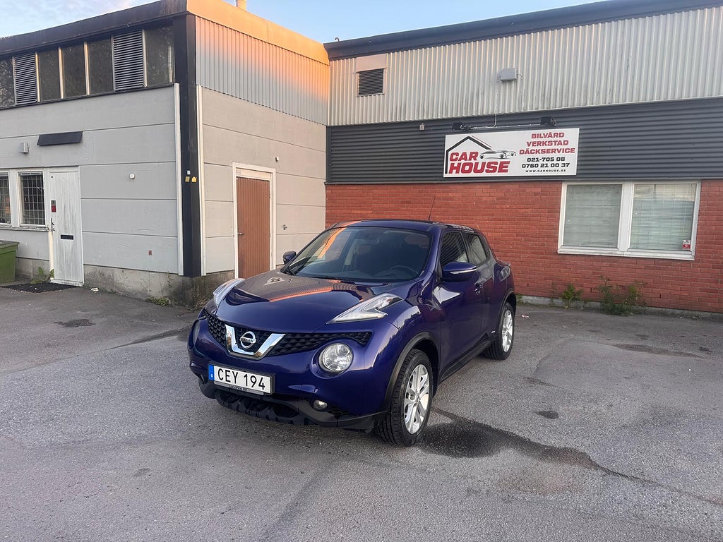 Nissan Juke 1.2 DIG-T Euro 5/2-brukare/Ny bes/6-Växlad/Ränta 1,95%